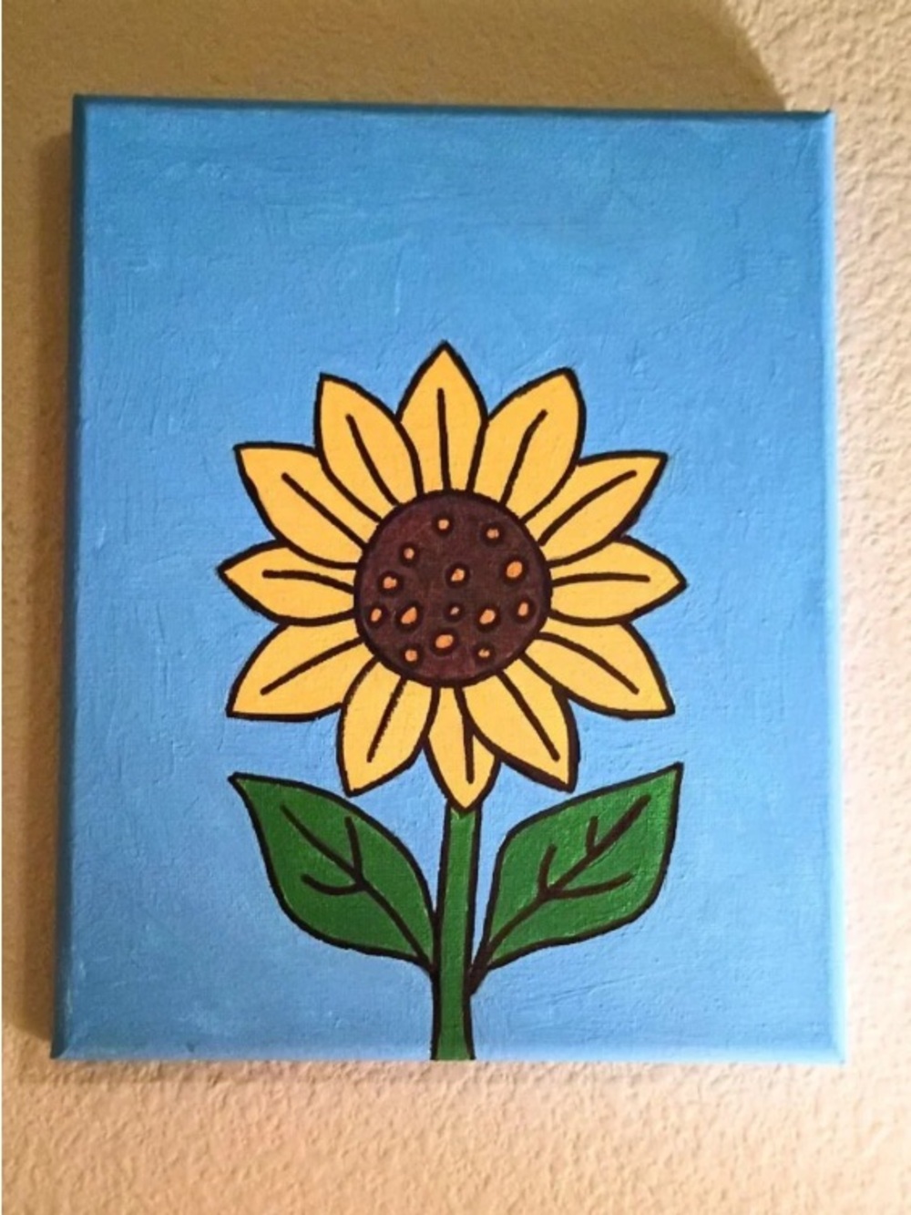 Sunflower Painting